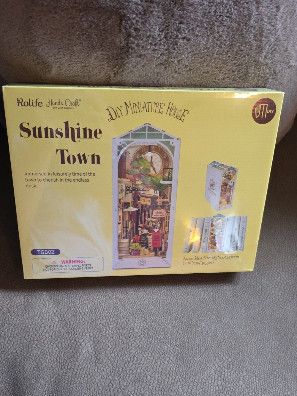 Rolife Sunshine Town DIY Miniature House Kit - NEW